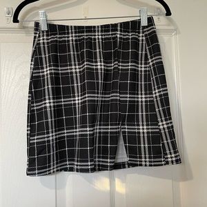 Flannel skirt
